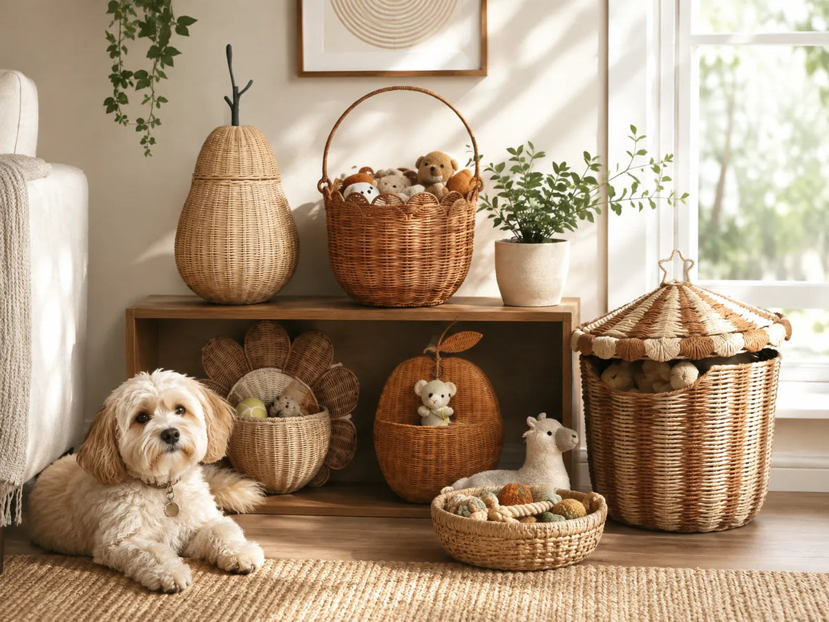 Pet Toy Storage Ideas That Actually Look Good in Your Home