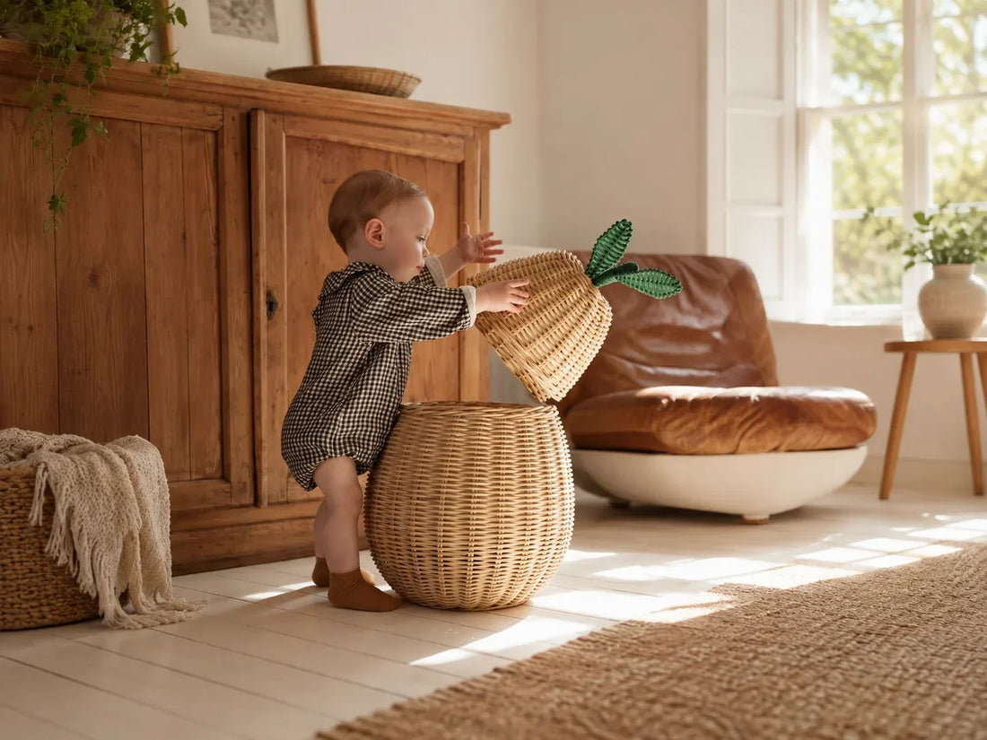 Are Apple & Pear Shaped Rattan Storage Baskets Good for Home Organization?