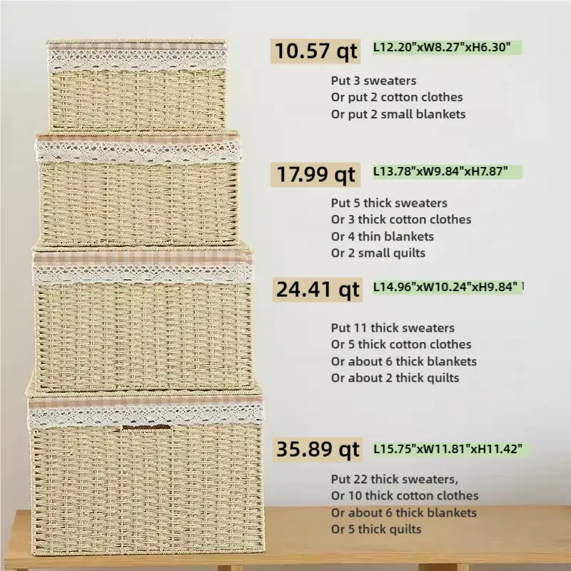 Household Storage Basket Suitable for Sundry Clothes