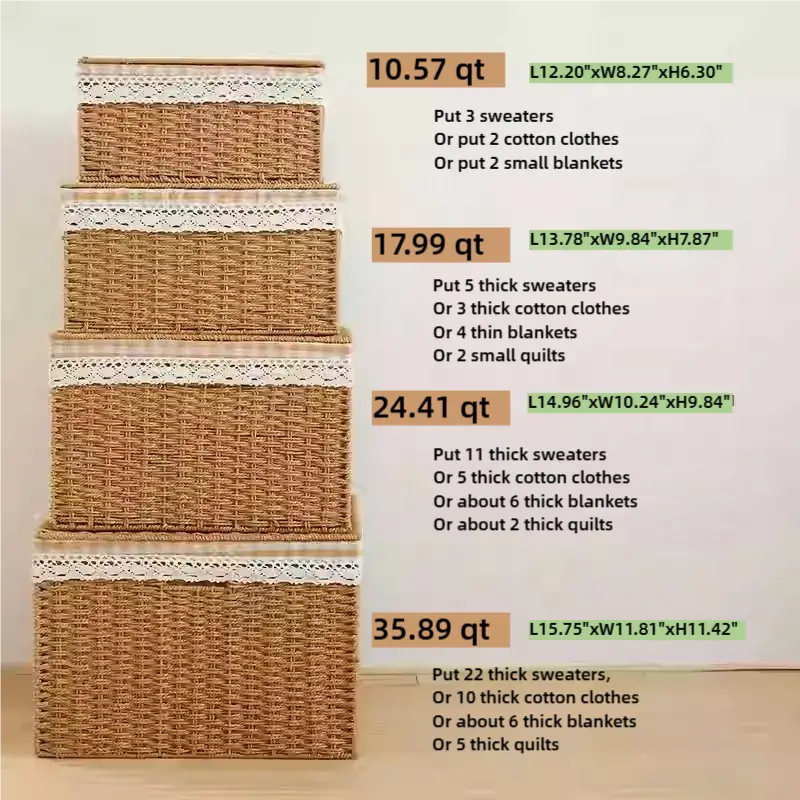 Household Storage Basket Suitable for Sundry Clothes