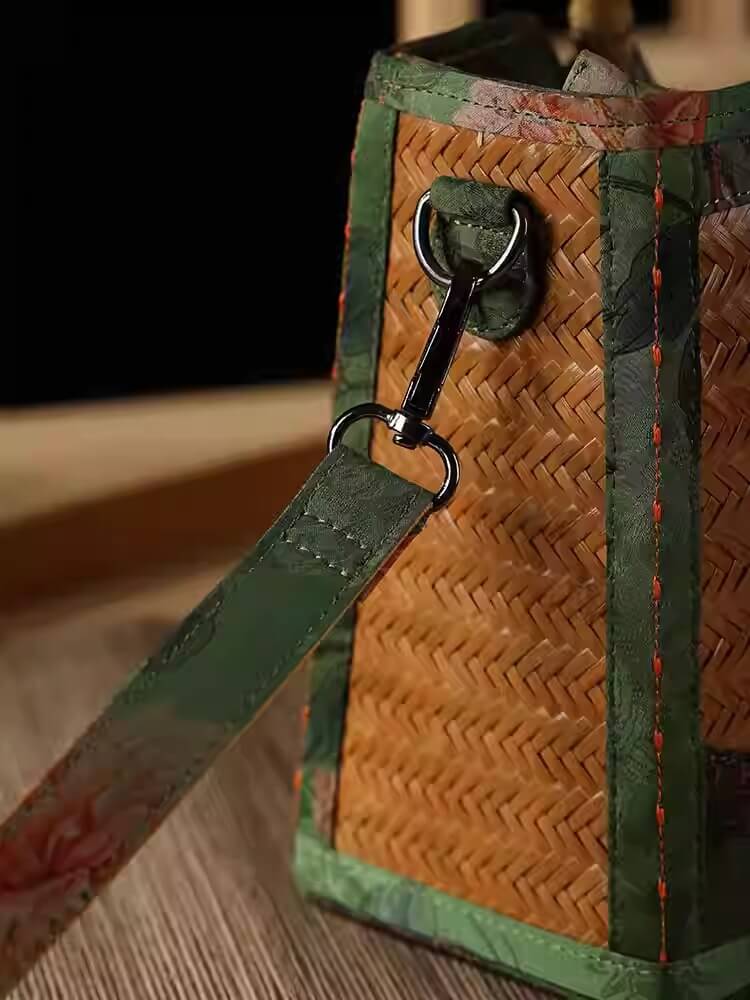 Handmade Bamboo Handbag/Crossbody Bag