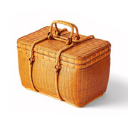 Bamboo Portable Travel Outdoor Tea Set Storage Box