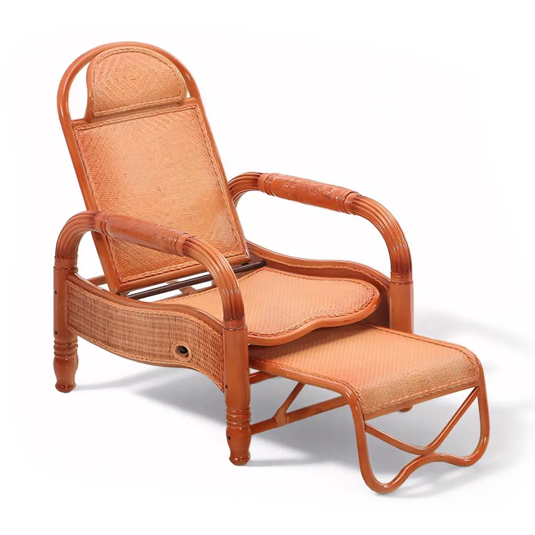 Rattan Leisure Lounge Chair with Coffee Table