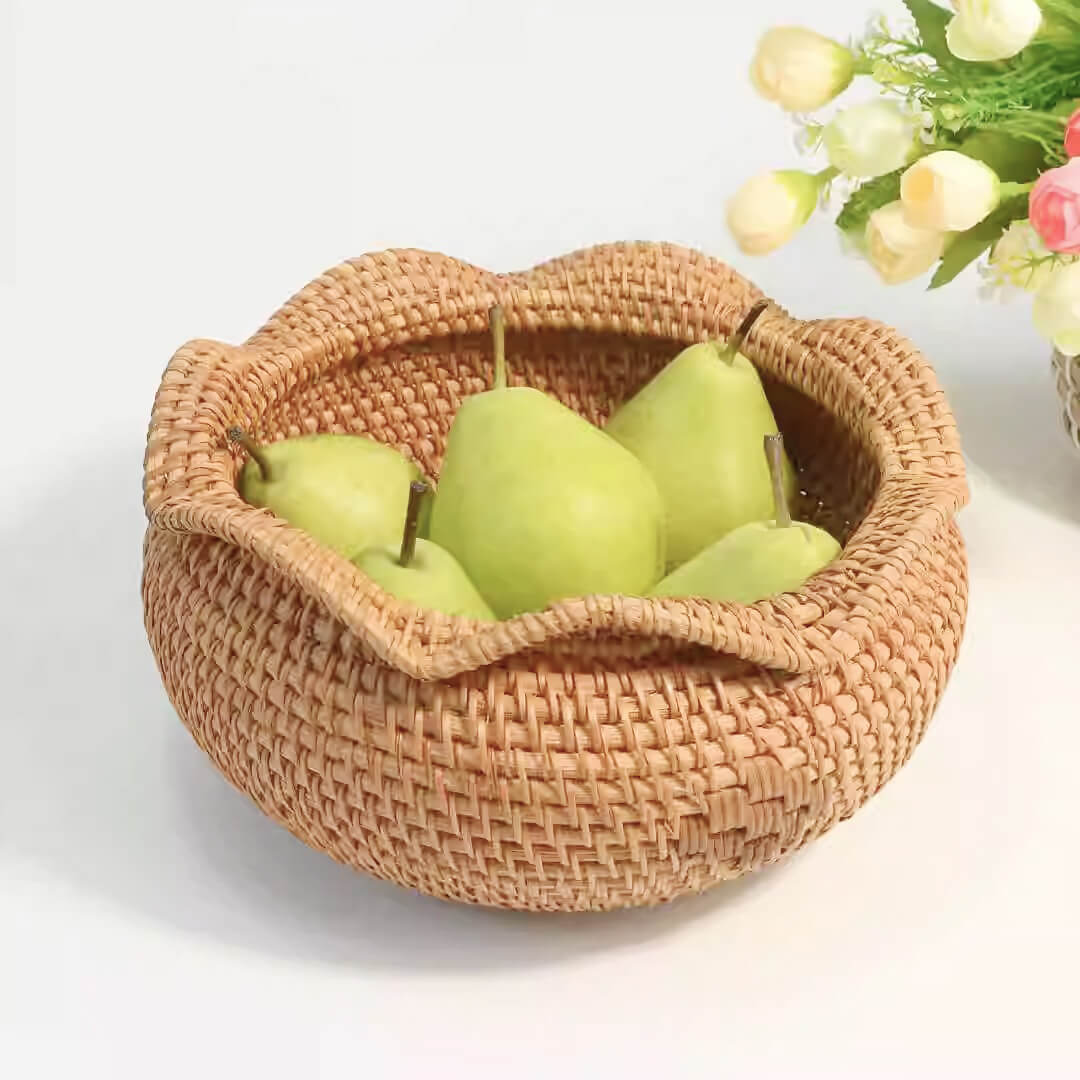 Rattan Lucky Bag Fruit Basket