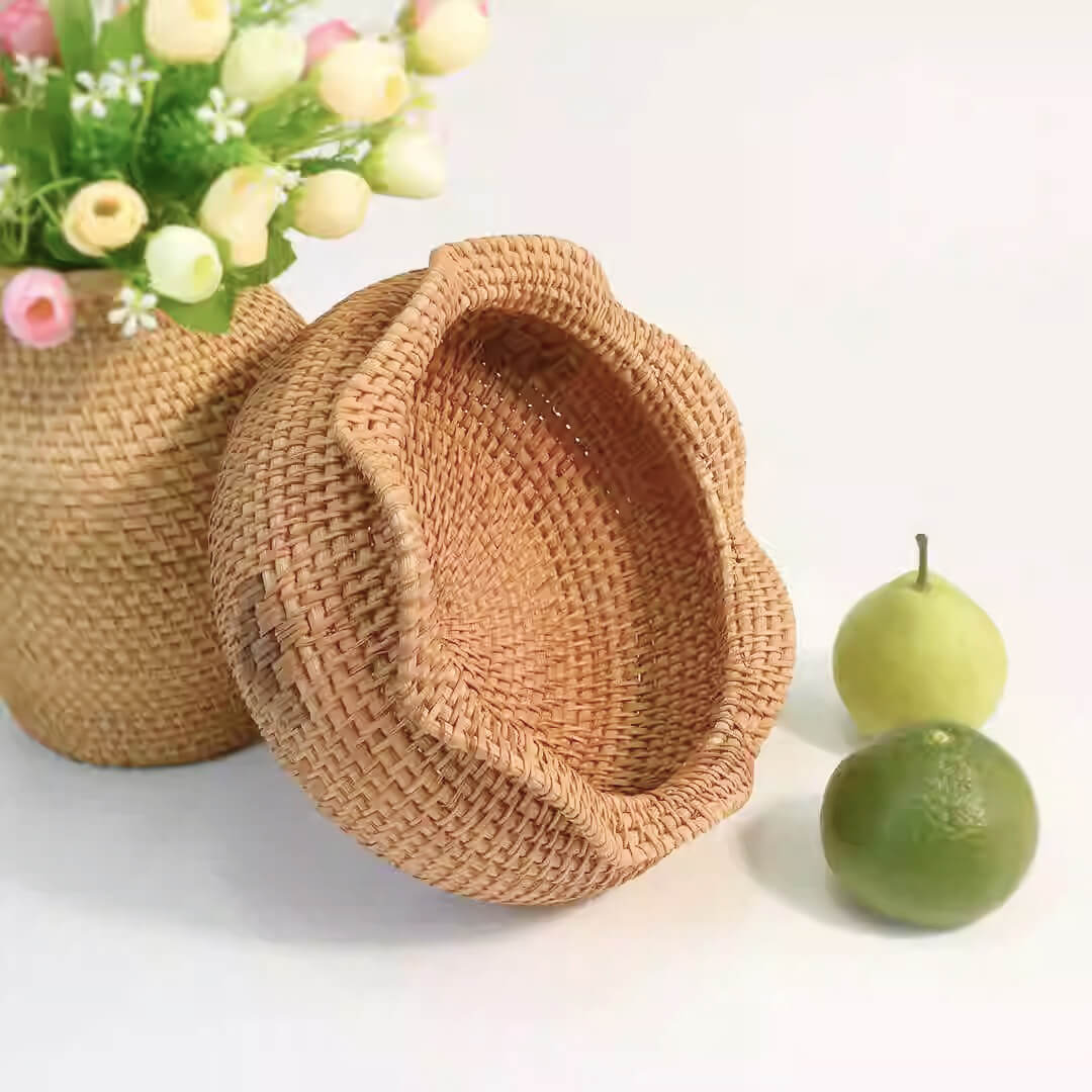 Rattan Lucky Bag Fruit Basket
