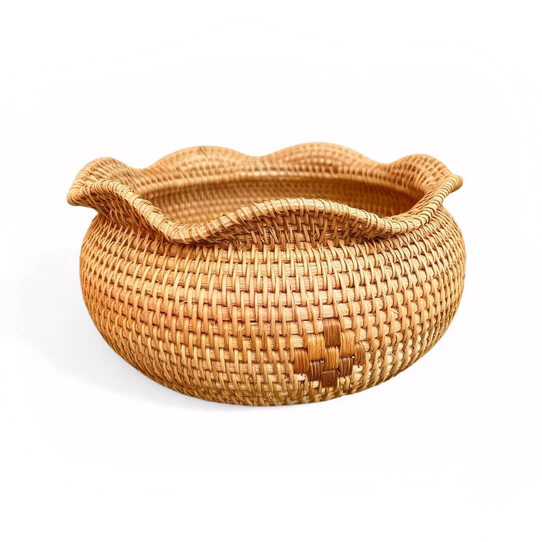 Rattan Lucky Bag Fruit Basket