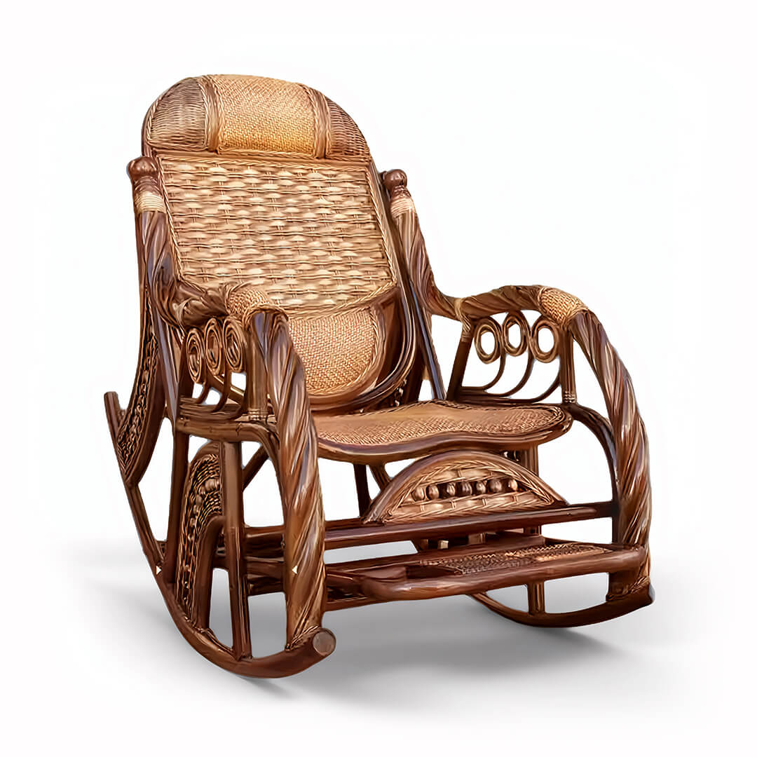 Rattan Rocking Chair Lounge Chair