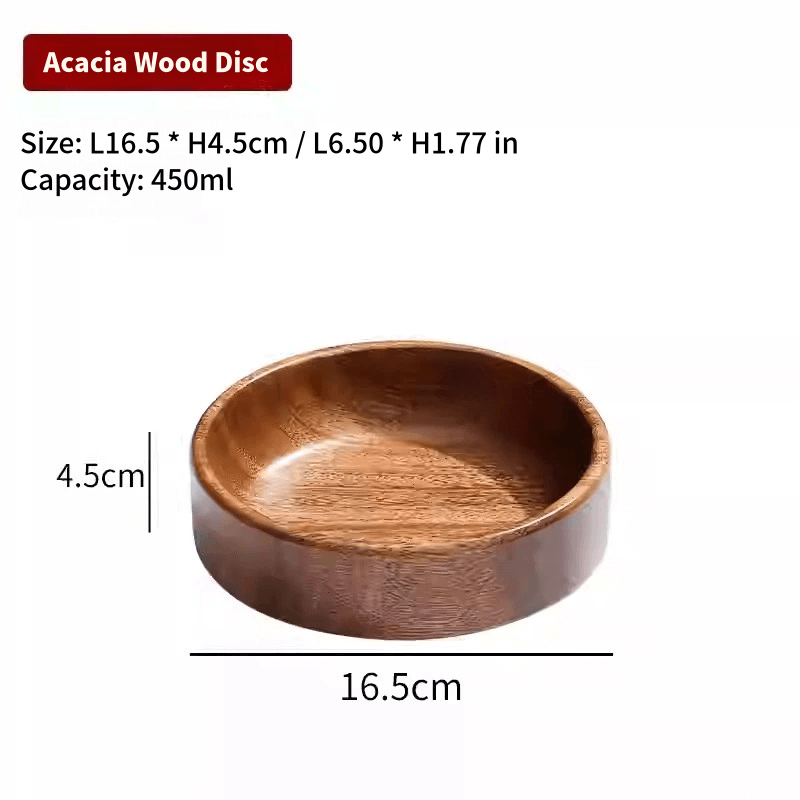 Wooden Snack Fruit Refreshment Storage Tray
