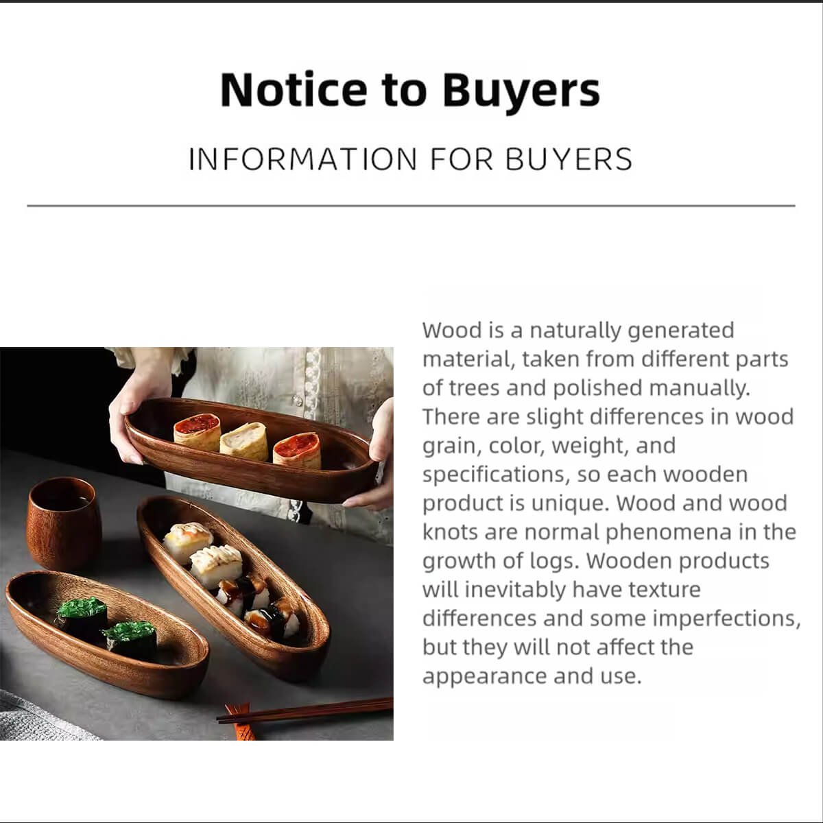 Acacia Wood Boat-Shaped Snack Nut Fruit Bowl