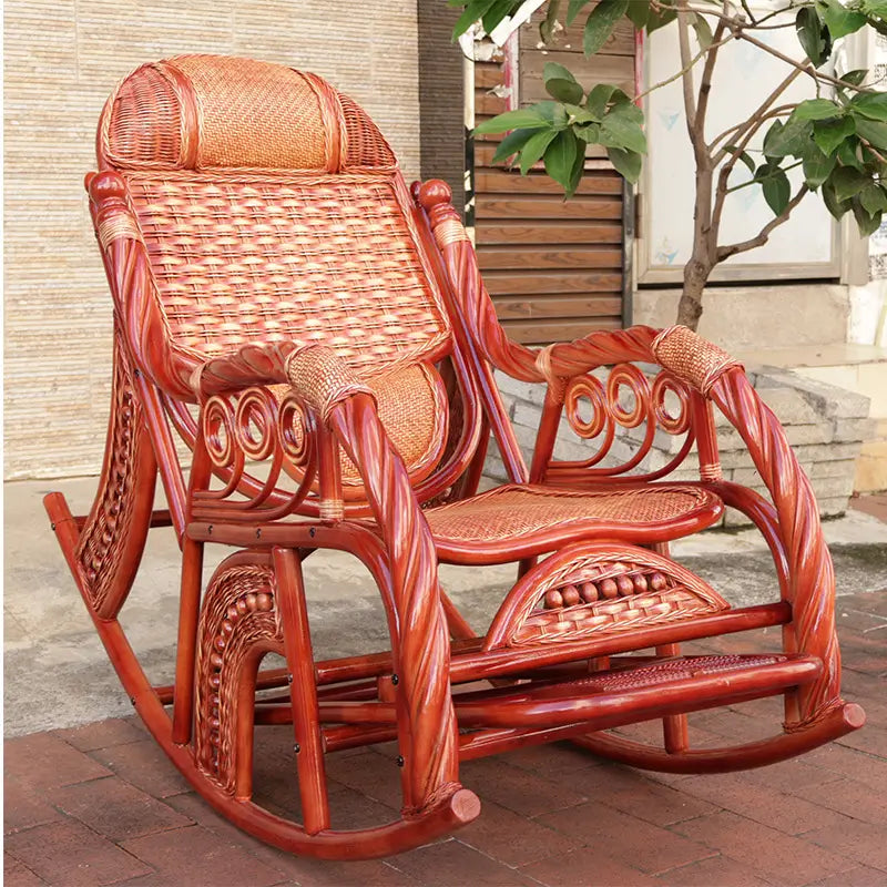 Rattan Rocking Chair Lounge Chair