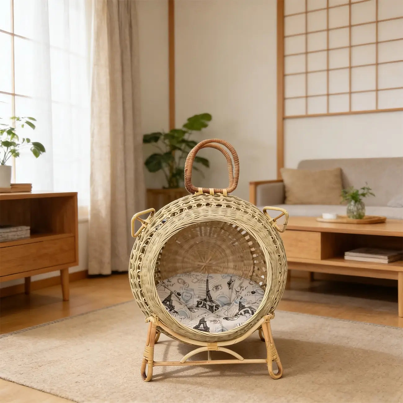 NienBam Eco-Friendly Elevated Pet Cave with Stand & Bonus Gifts